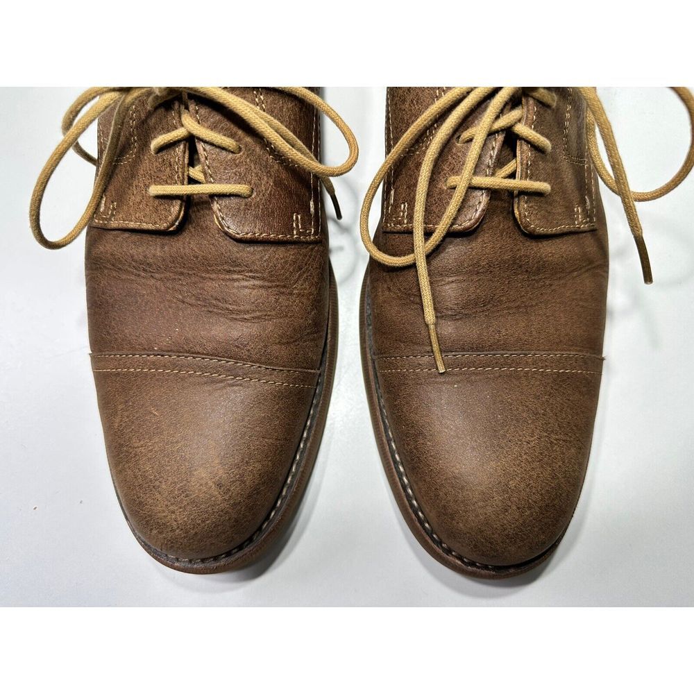 Sperry Top Sider Gold Cup Mens Sz 12M Bellingham Cap Toe Brown Shoes STS10229 - Picture 2 of 12